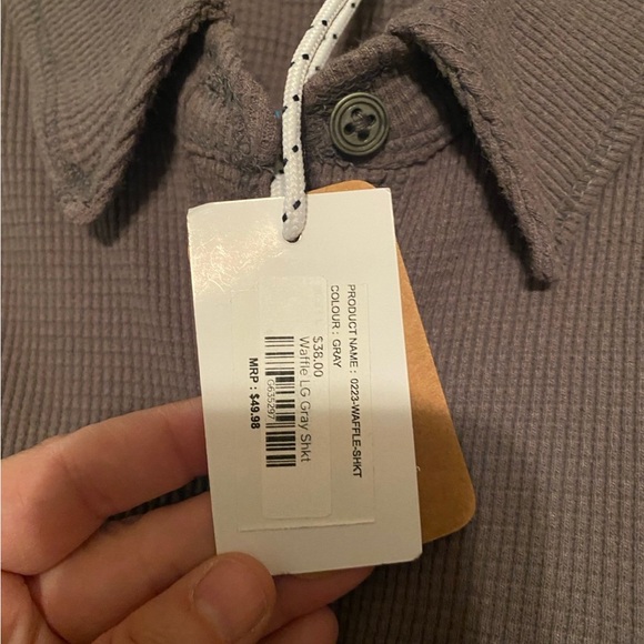 Simply Southern /Shacket/Jacket  Gray BNWT - Picture 3 of 9